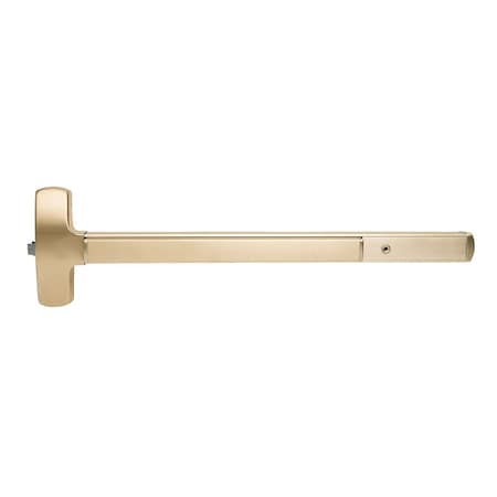 Falcon Exit Device, Brass, Satin Brass, Rim Exit Devices 25-R-NL-OP 3 4